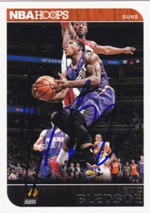 ERIC BLEDSOE PHOENIX SUNS SIGNED HOOPS CARD LOS ANGELES CLIPPERS PELICANS BUCKS - Picture 1 of 1