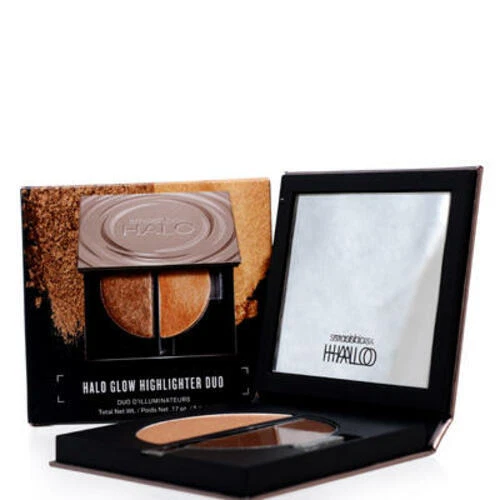SMASHBOX HALO GLOW HIGHLIGHTER DUO (GOLDEN BRONZE) 0.17 OZ (5 ML) - Image 1 of 1
