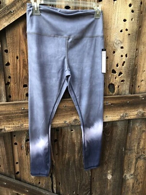 Catharine Malandrino Exercise Leggings Blue Gray   NWT Size Small - Image 1 of 4
