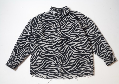 Sopracamicia uomo Palm Angels Furry Zebra taglia 52