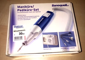 Manicura Sanoquell - Set para el cuidado profesional de manos y pies NUEVO sin usar - Imagen 1 de 2