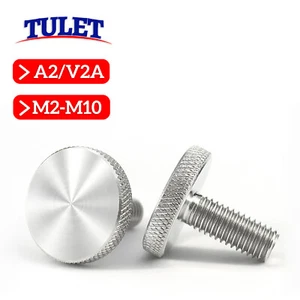 Vite zigrinata DIN 653 forma bassa acciaio inox V2A A2 viti zigrinate M2 - M10 - Foto 1 di 4