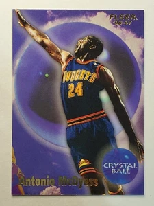1996-97 Fleer #273 Antonio McDyess CB ~ Denver Nuggets CRYSTAL BALL - Picture 1 of 2