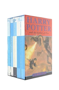 Harry Potter Paperback Box Set: Four Volumes by Rowling, J.K. - Picture 1 of 1