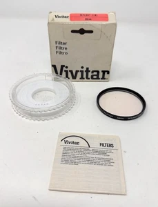 Vivitar 58 mm Skylight (1A) Filter with Lens Case & Box - Picture 1 of 3