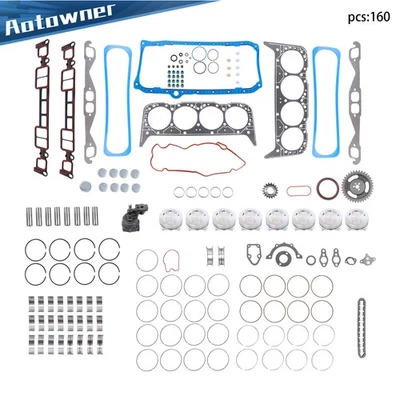 Kit de reconstrucción de motor para Chevrolet C1500 1996 1997-2002 5,7 L HS7733PT-16 C350HS-D Foto 1 de 4