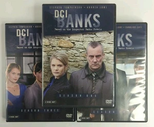 DCI Banks - Seasons 1-3 DVD Lot -BBC Crime Drama - Stephen Tompkinson - Imagen 1 de 11