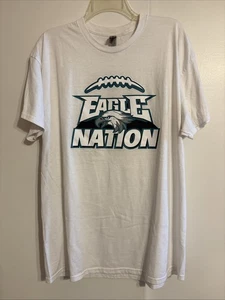 Philadelphia Eagles Eagle Nation Shirt Sleeve Teeshirt Gildan Unisex Size XL - Picture 1 of 3