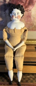 Antique GERMAN 1800’s China Doll w/Vintage Body - Picture 1 of 13