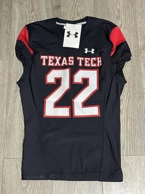 Under Armour Texas Tech Raiders Game Day Fit Football Jersey Men’s Size Large - Image 1 of 4