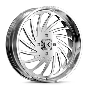 Rueda UTV DIRECCIONAL DERECHA PULIDA DOBLADORA KU023 KG1 24x7 4x156 (0 mm) - Imagen 1 de 5