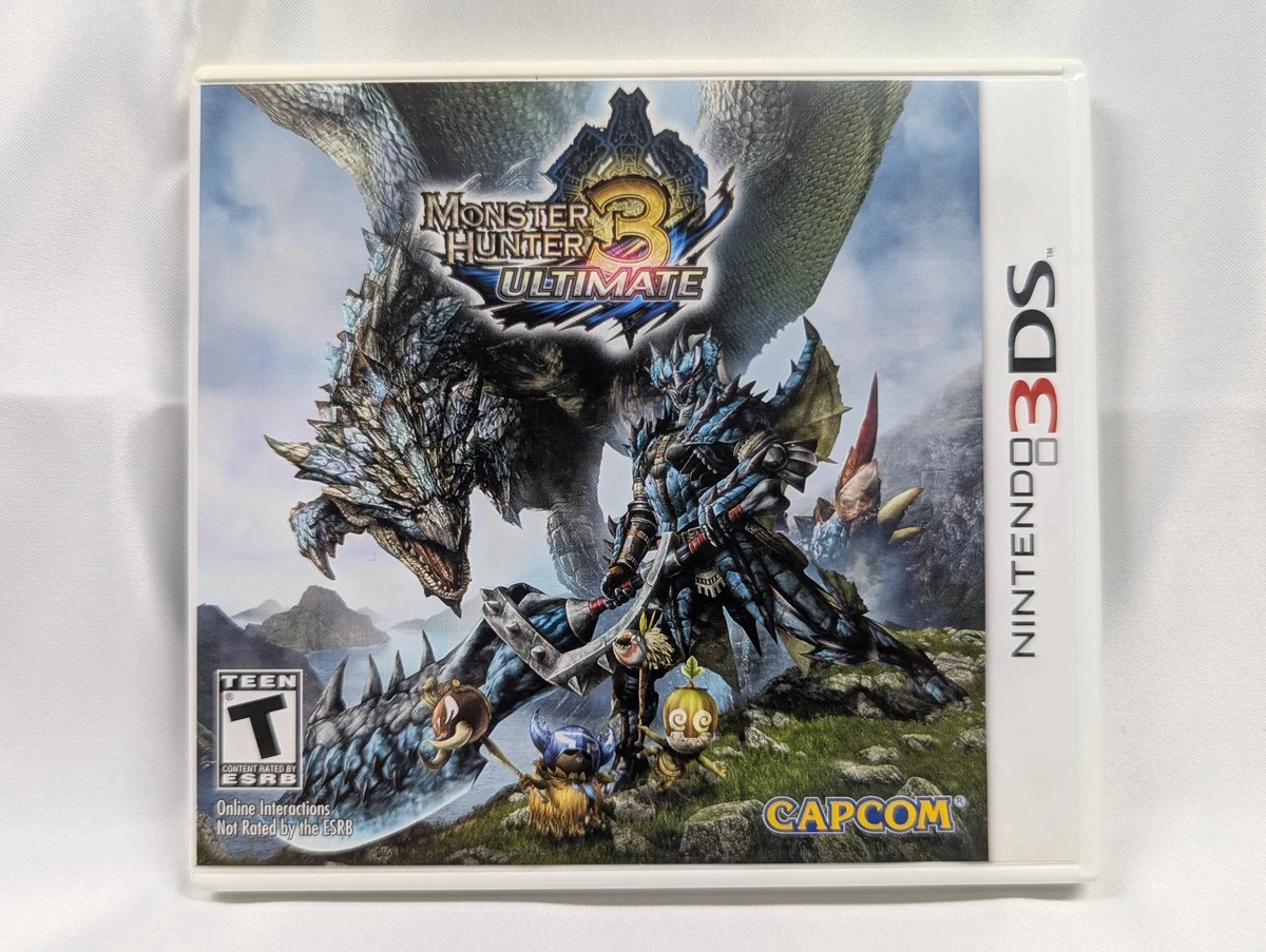 Monster Hunter 3 Ultimate Nintendo 3DS Video Games for sale - eBay