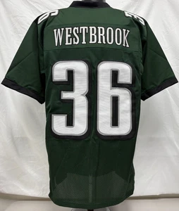 Brian Westbrook unsigniertes individuelles grünes Spielertrikot Größe L - Bild 1 von 3