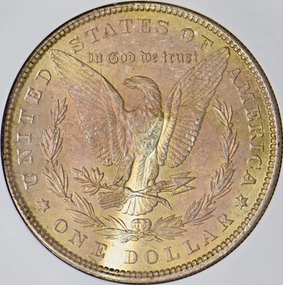 1885 Morgan Silver Dollar - NGC MS65 Toned - ✪COINGIANTS✪ - Image 1 of 3