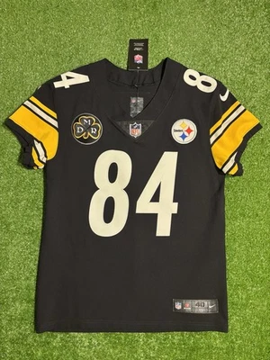 Подлинная мужская футболка Antonio Brown Pittsburgh Steelers Nike Elite размер: 40 - Изображение 1 из 4