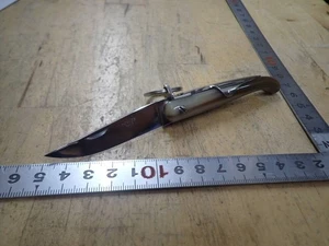 Hermes JACQUES MONGIN Holding Knife Buffalo Horne Stainless JAPAN USED - Picture 1 of 8
