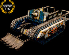 ⭐WH40K Astra Militarium Imperial Guard Retro Vintage Cadian Chimera Painted Tank