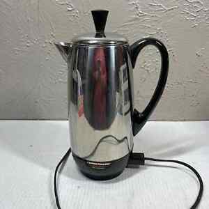 Farberware Superfast 12 Cup Fully Automatic Coffee Percolator Model 142B USA
