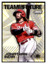 2022 Topps Stadium Club Jonathan India Team of the Future TOF-5 Cincinnati Reds