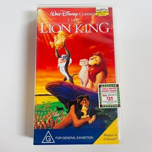Walt Disney Classics The Lion King VHS *Sealed* RARE Vintage - Afbeelding 1 van 13