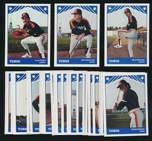 1983 TCMA Tucson Toros -Set (26) w/ LUIS PUJOLS, BERT ROBERGE & RUBEN ROBLES SP