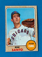 1968 TOPPS #235 RON SANTO EX to EX-MT HOFer