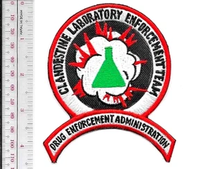 DEA Massachusetts Clandestine Laboratory Enforcement Team NO TARIFF - Picture 1 of 1