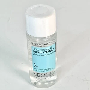 NeoGen Real Ferment 93% Micro Bio Essence Hydrate Brighten Travel .67oz 20ml New - Picture 1 of 6