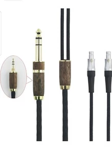 6N OCC Kupfer versilbertes Audiokabel kompatibel mit Sennheiser HD800 HD800s - Bild 1 von 7