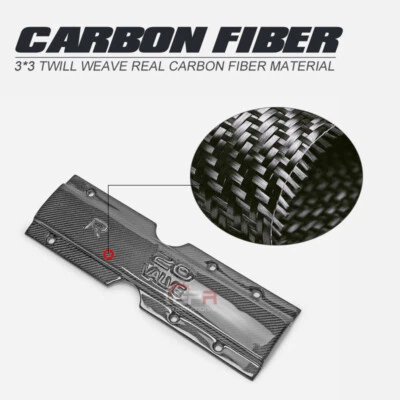 For Volvo 850 S70 V70 R Type Carbon Fiber Engine Cover Plug Tuning Trim - Imagen 1 de 4