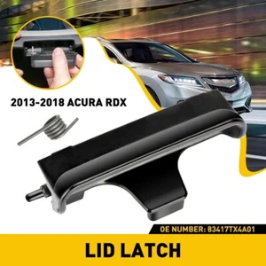 For 2013-18 Acura RDX Center Console Lid Armrest Latch Lock Black 83417TX4A01 EA - Picture 1 of 7