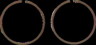 Juego de anillos de pistón único de acero de 2 tiempos Wiseco 86,5 mm para Yamaha IT400 76-78 Foto 1 de 4