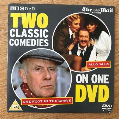 Two Classic Comedies-One Foot in the Grave/'Allo 'Allo The Mail On Sunday DVD - Image 1 of 2
