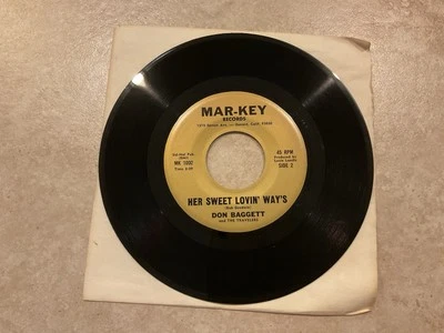 Don Baggett And The Travelers 45 Vinyl Waitress Bring Me Another Round Single Foto 1 de 2