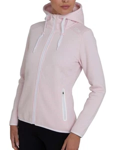 Damen Revolution Hoodie, Sweatjacke mit Kapuze und Reißverschlusstaschen - Rosa, - Bild 1 von 7