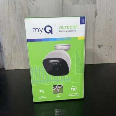 MyQ Wireless Outdoor 2K All-In-One Battery Camera | 141-4326-000 | MYQ-C39VXXW - Image 1 of 4