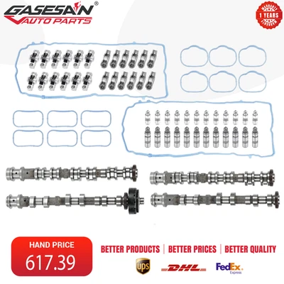 Camshaft Kit Rocker Arm Lifters For 2016-2024 Jeep Cherokee Dodge Chrysler 3.6L - Image 1 of 4