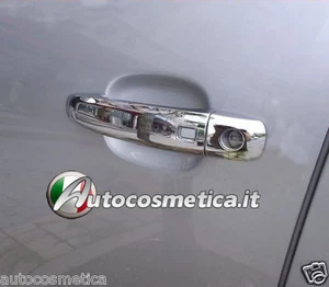 Set cover adesive maniglie in abs cromo con Keyless Audi Q3 Q5 Q7 A4 A3 A1 - Foto 1 di 2