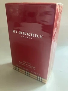 BURBERRY LONDON 3.3oz EDT Spray for Men, 100% AUTHENTIC, VINTAGE, SEALED, RARE - Picture 1 of 2