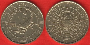 San Marino 5 euro 2020 "Zodiac - Scorpio" UNC - Picture 1 of 1