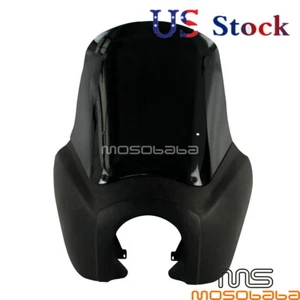 Front Fairing Windshield w/Extension Block For Harley Dyna Wide Glide Street Bob - Bild 1 von 9