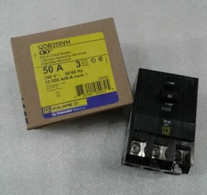 QOB350VH SQD 3POLE 50AMP 240V NEW - Picture 1 of 5