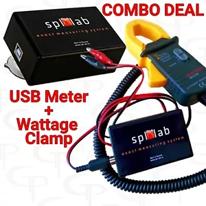 SPL LAB Usb Bass db Meter 2nd Edition + wattage clamp Sound Pressure measuring - Picture 1 of 1