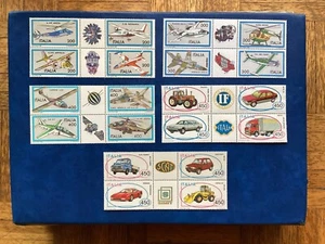 1981 / 1986 ITALIA BLOCCO AEREI e AUTO 5 PEZZI NUOVI MNH - Foto 1 di 1