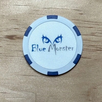 Trump National Doral Golf Club Blue Monster - Poker Chip Golf Ball Marker Course