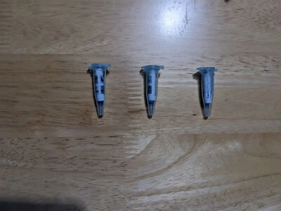 3x Contenitori magnetici geocache da 1,5 ml con foglio di registro - Immagine 1 di 4