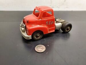 Vtg Hubley Kiddie Toys Red SSA Tow Truck Made in USA Collectible Diecast Unique