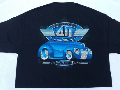 Classic Genuine 1940 Ford Coupe T-shirt Street Show Crusine  - Image 1 of 2