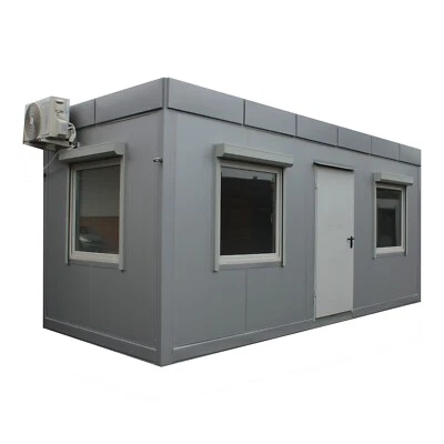 Bürocontainer Container Büro Verkaufsraum Pavillon 6x2,5m Klimaanlage - Bild 1 von 4