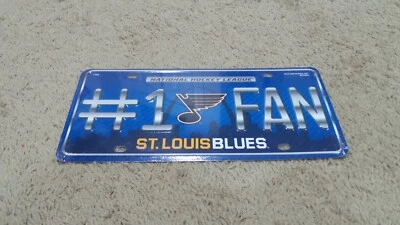  St Louis Blues Metal License Plate - Image 1 of 2